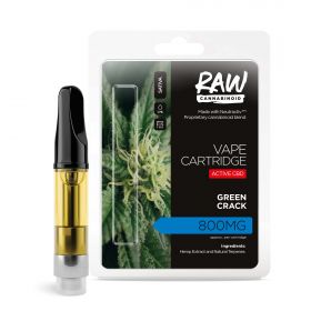 Green Crack Cartridge - Active CBD - Raw - 800mg