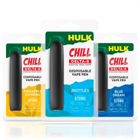 Hulk Delta-8 THC Vape Pens 3 Pack Bundle