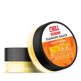 Mango Kush Diamond Sauce - Delta 8 - Chill Plus - 1800X