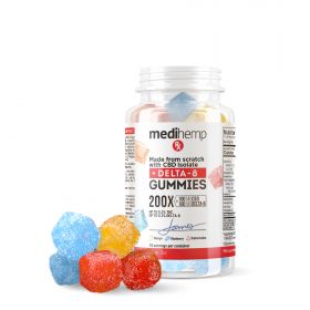 MediHemp RX CBD Isolate Gummies - Made from Scratch - 200X