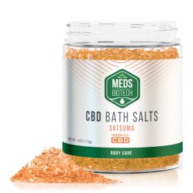 Meds Biotech Bath Salt - Satsuma - 100mg