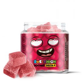 Raspberry Gummies - Delta 9 - Sour High - 300mg