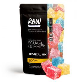 Raw Cannabinoid Neutractiv Active CBD Gummies - Tropical Mix - 300MG