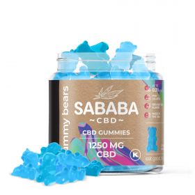 Sababa Full Spectrum CBD Gummies - Gummy Bears - 1250MG