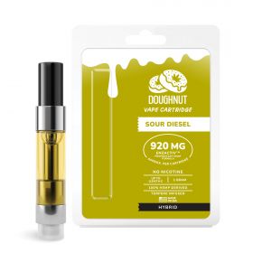 Sour Diesel Cartridge - Active CBD - Enzactiv - Doughnut Active CBD- 920mg