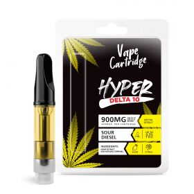 Sour Diesel Cartridge - Delta 10 THC - Hyper 900mg (1ml)