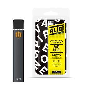 Sour Diesel Vape Delta 8 THC - Disposable - Alibi - 920mg