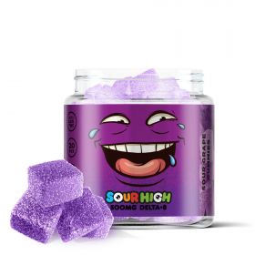Sour Grape Gummies - Delta 8 - Sour High - 500mg