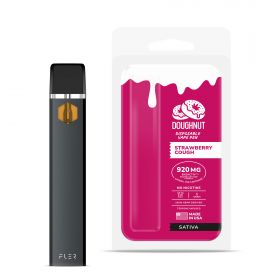 Strawberry Cough Vape Pen - CBD - Disposable - Doughnut - 920mg