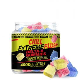 Tropical Mix Gummies - Delta 8 - Chill Extreme Plus - 4000MG