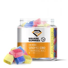 Tropical Mix Gummies - Full Spectrum CBD - Diamond CBD - 1250mg