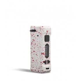 UNI Pro Adjustable Cartridge Vaporizer by Wulf Mods - White Red Spatter