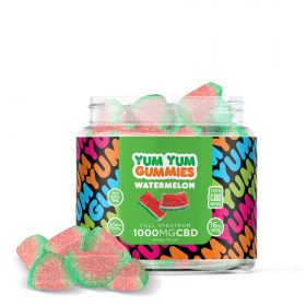 Yum Yum Gummies - CBD Full Spectrum Watermelon Slices - 1000mg