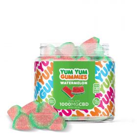 Yum Yum Gummies - CBD Isolate Watermelon - 1000MG