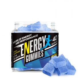 Energy Gummies - Energy Boost Supplement - 40 Count