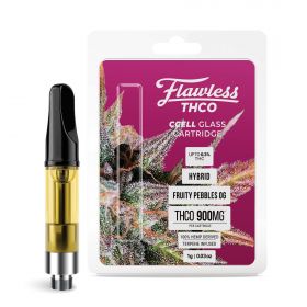 Flawless THC-O Vape Cartridge - Fruity Pebbles OG - 900MG
