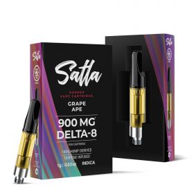 Grape Ape Cartridge  - Delta 8 - Satla - 900mg