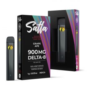 Grape Ape Vape Pen - Delta 8 - Disposable - Satla - 900mg