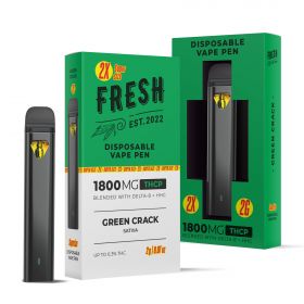 Green Crack Vape Pen - THCP - Disposable - Fresh - 1800mg