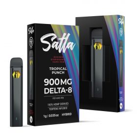 Tropical Punch Vape Pen - Delta 8 - Disposable - Satla - 900mg