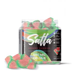 Watermelon Slices - Delta 8 THC - Satla Kosher Gummies - 500MG 