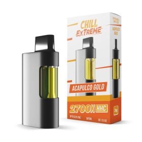 2700mg HHC Vape Pen - Acapulco Gold - Sativa - 3ml - Chill Extreme