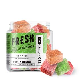 Fruity Blend Gummies - Delta 8, THCP Blend- Fresh - 750MG