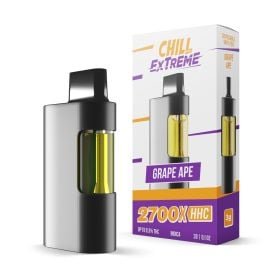 2700mg HHC Vape Pen - Grape Ape - Indica - 3ml - Chill Extreme