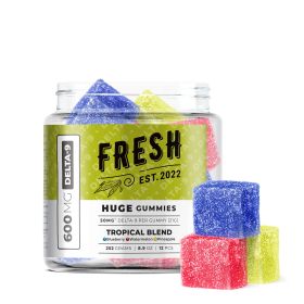 Tropical Blend Gummies - Delta 9 - Fresh - 600MG