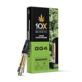GG4 Vape Cartridge - Delta 8 THC - 10X - 900mg