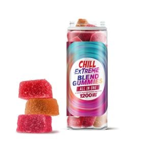 All in One Blend - 40mg Gummies - 4 Cannabinoid Blend - Chill Extreme