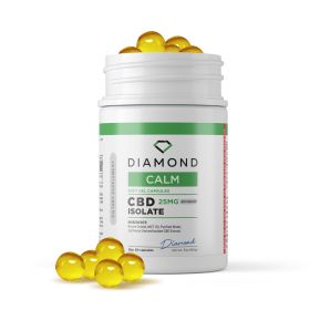 25mg CBD Isolate Capsules - 60ct - Diamond