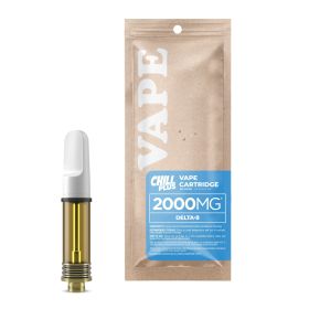 2000mg D8 Vape Cart - Green Crack - Sativa - 2ml - Chill Plus