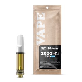 2000mg THCP, D8 Vape Cart - Strawberry Amnesia - Sativa - 2ml - Fresh