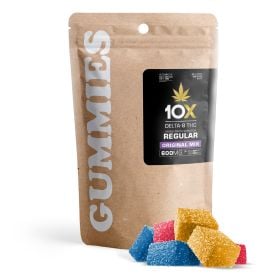 20mg CBD, D8 Gummies - Original Mix - 10X