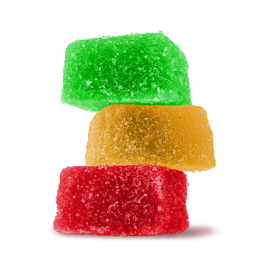 25mg CBD, D8 Gummies - Fruity Mix - Chill Plus
