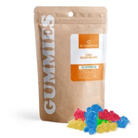 25mg Full Spectrum CBD Sour Bears - Diamond CBD