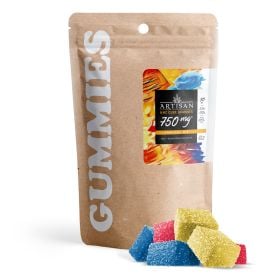 25mg HHC Cube Gummies - Tropical Mix - Artisan