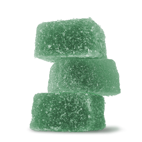 50mg BS, 300mg Mushroom Blend - Square Gummies
