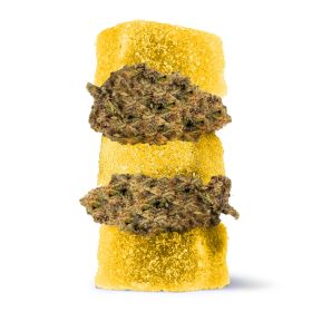 50mg D8 + Live Resin Gummies - Super Lemon Haze - Chill Extreme