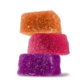 Double Pleasure Blend - 25mg Gummies - D9, Broad Spectrum CBD - Chill Extreme
