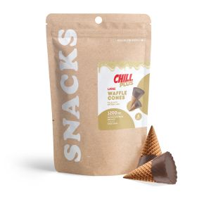 1,200mg Birthday Cake Cones – D8 & THCP – Chill Plus