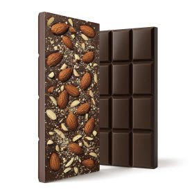 1,200mg Dark Chocolate & Almond Bar – Delta 8 – Chill Plus