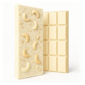 600mg White Chocolate & Cashews Bar – Delta 8 – Chill Plus