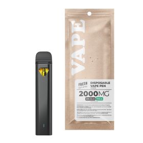 2000mg THCA, D8 Vape Pen - Green Crack - Sativa - 2ml - Fresh