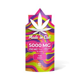 250mg D8 & THCP Gummies - Pink Burst - Made In Cali