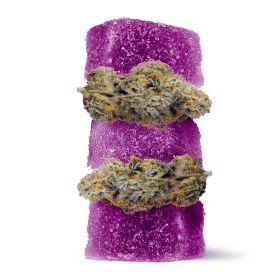 150mg D8 + Live Resin Gummies - Wedding Cake - Chill Extreme