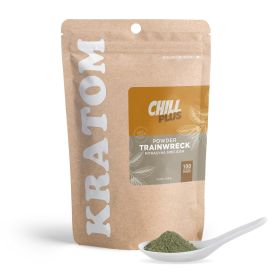 100g Kratom Powder - Trainwreck - Chill Plus