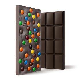 600mg Dark Chocolate & Candies Bar – Delta 8 – Chill Plus