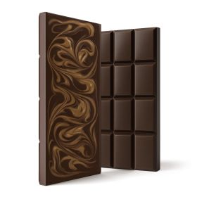 1,200mg Dark Chocolate & Caramel Bar - Delta 8 - Chill Plus
